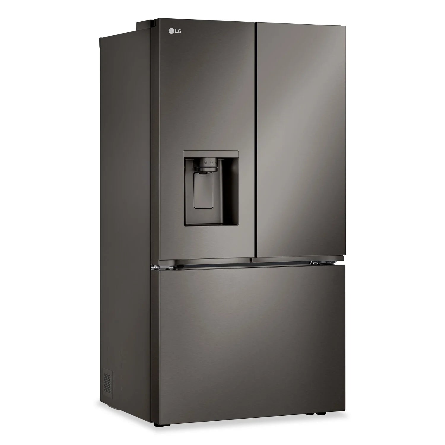 Réfrigérateur LG 26 pi³ Prof. Comptoir Inox Noir 4 Glaces