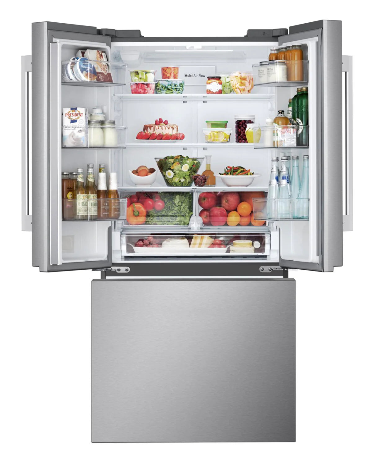 Réfrigérateur LG 25 pi³ Portes Françaises 33" Inox Wi-Fi