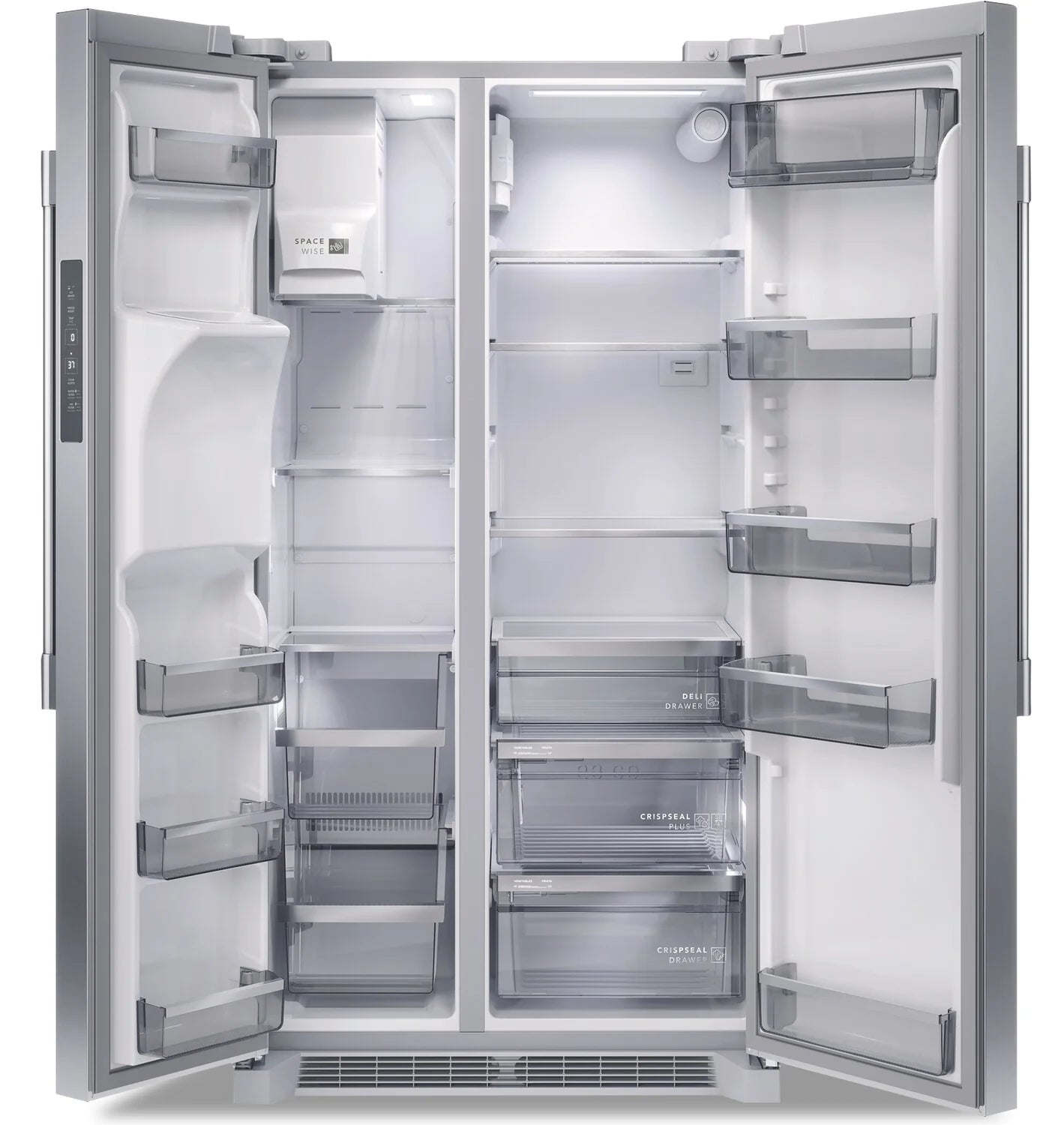 Réfrigérateur professionnel Frigidaire 36 po, 22,3 pi³, côte à côte, profondeur de comptoir PRSC2222AF
