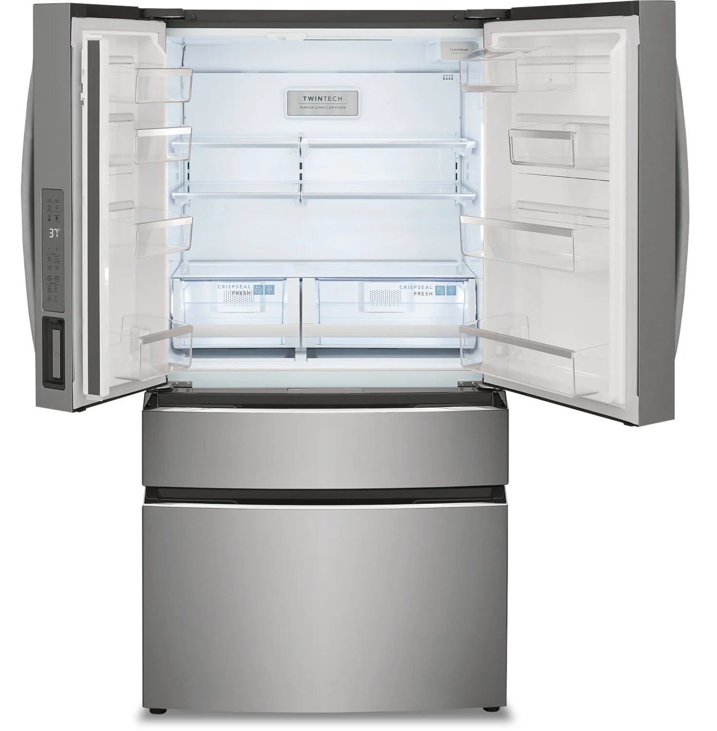 Réfrigérateur Frigidaire Gallery 36 po 22,1 pi³ à 4 portes de profondeur de comptoir GRMG2272CF
