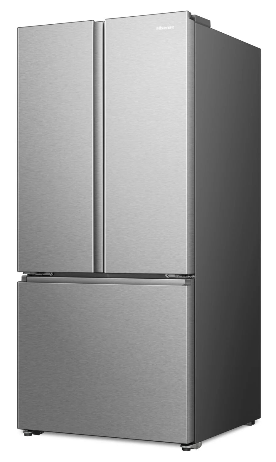 Réfrigérateur Hisense 31" 22,1 pi³ Portes Françaises Inox sans Traces RF22B3FSE