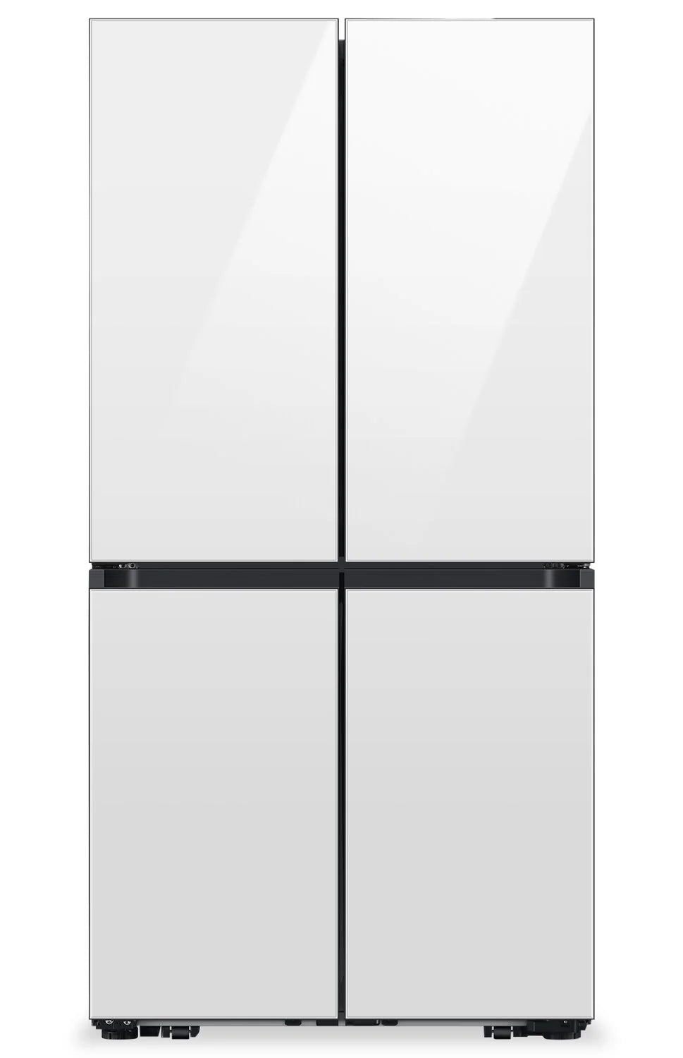 Samsung Réfrigérateur BESPOKE RF23DB9600 | 36" 4 portes en verre blanc