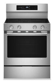 Cuisinière KitchenAid 5,3 pi³ Élec. Inox YKFES530SPS