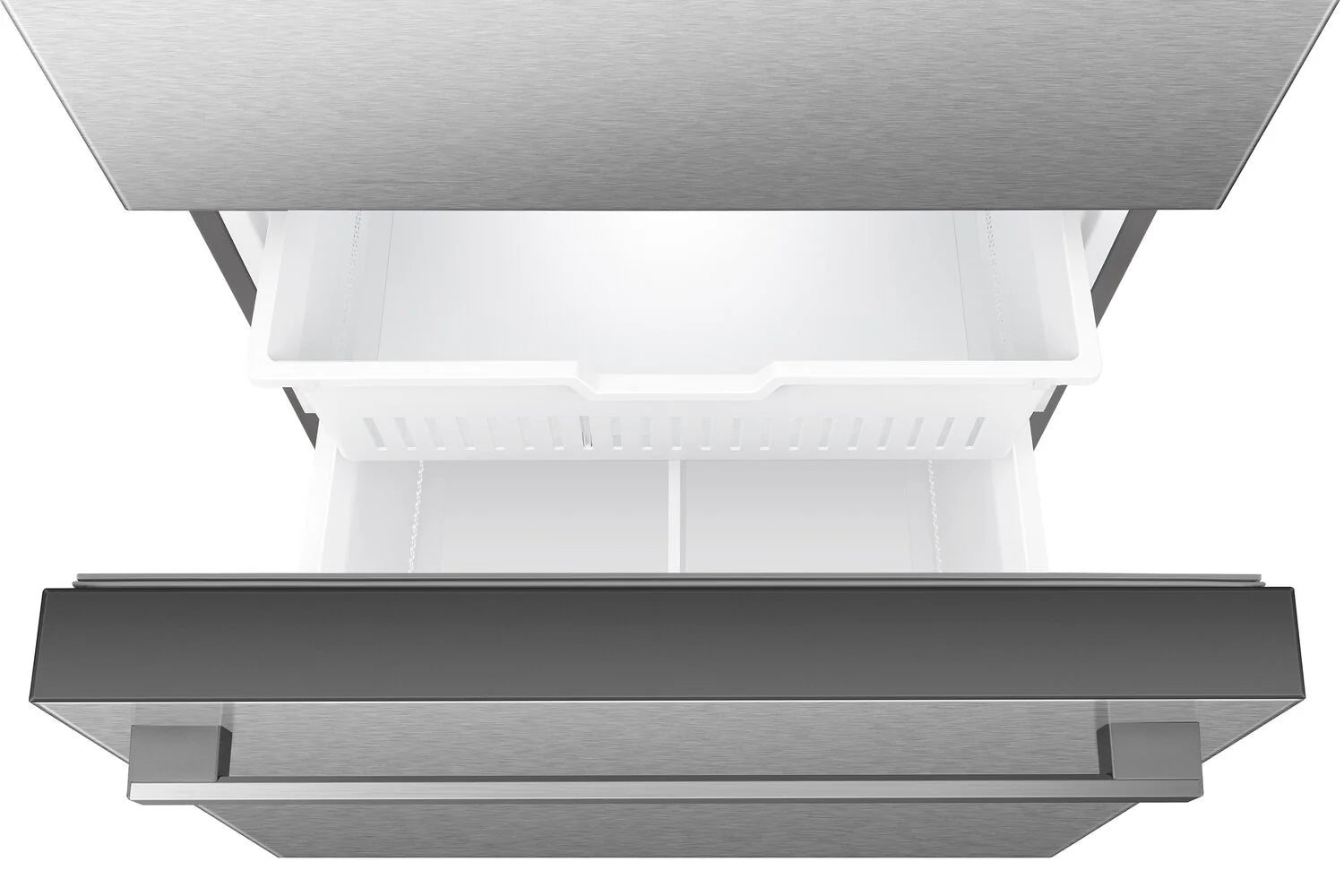 Réfrigérateur Hisense 22,3 pi³ Congélateur Bas Acier inoxydable 31 po