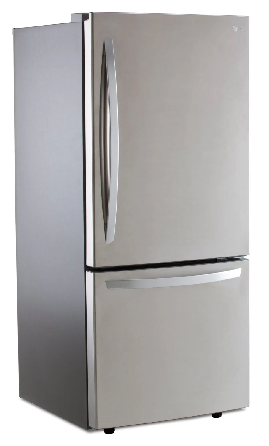 Réfrigérateur LG 22 pi³ Congélateur Bas 30" Inox Smudge-Proof