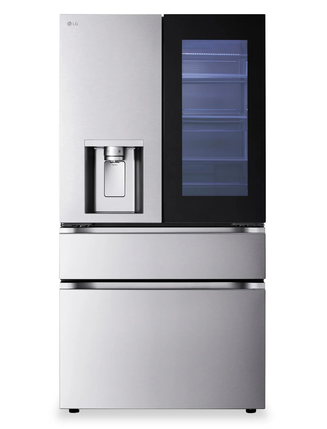 Réfrigérateur LG 29 pi³ InstaView™ MyColour™ Inox 36"