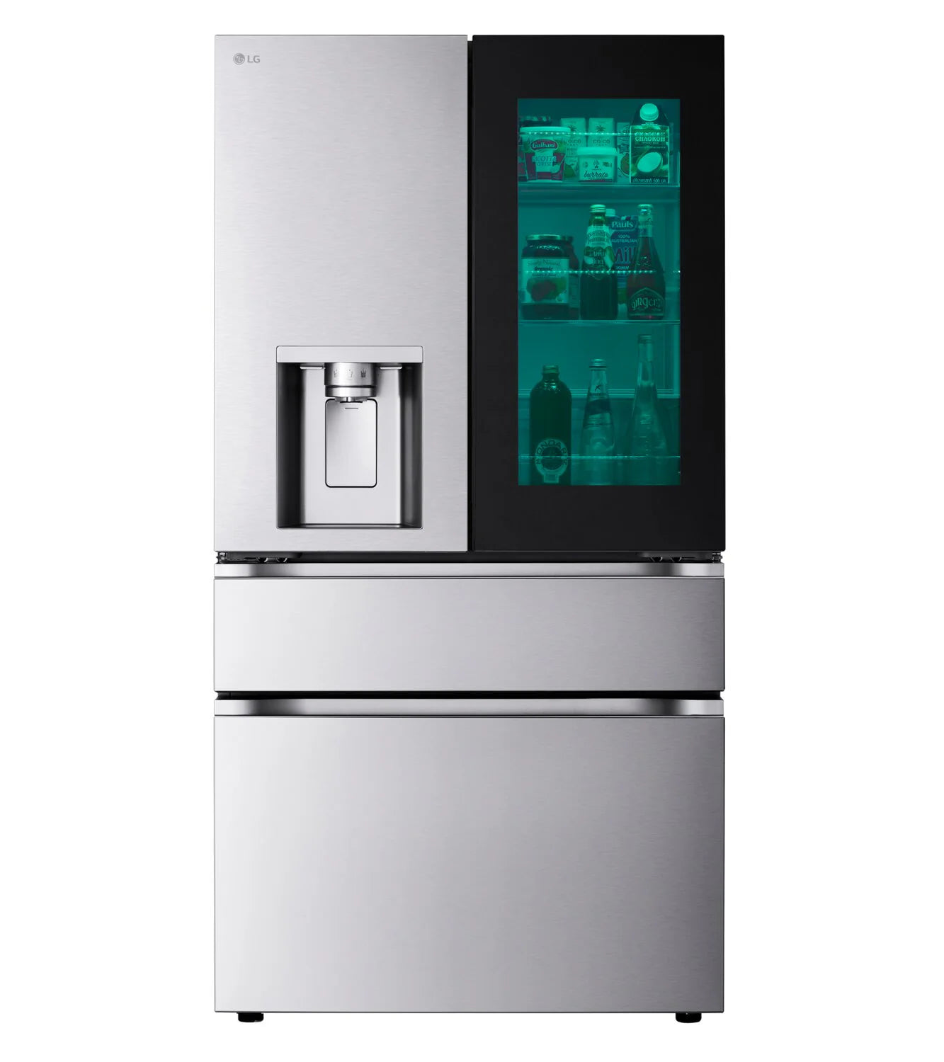Réfrigérateur LG 29 pi³ InstaView™ MyColour™ Inox 36"