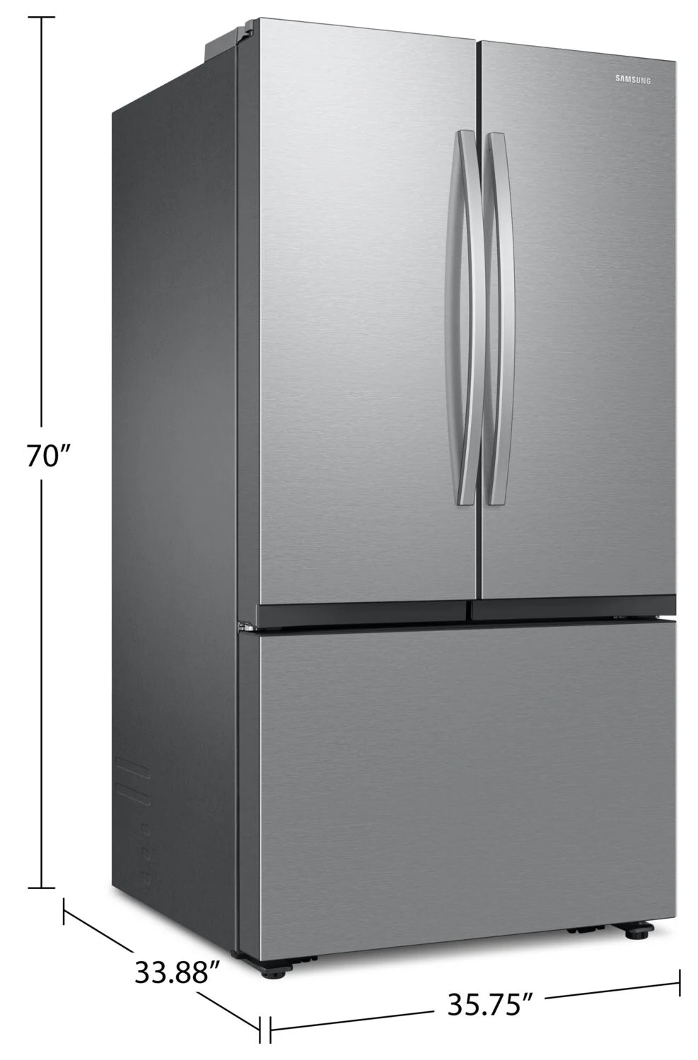 Réfrigérateur Samsung RF32CG5100SRAA | 36 po Grande Capacité 32 pi³