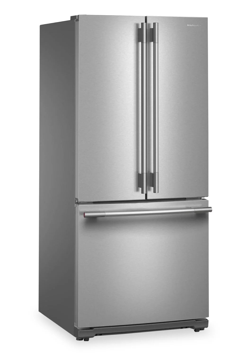 Réfrigérateur KitchenAid 30" 20 pi³ Portes Françaises Inox PrintShield™ KRFF330SPS
