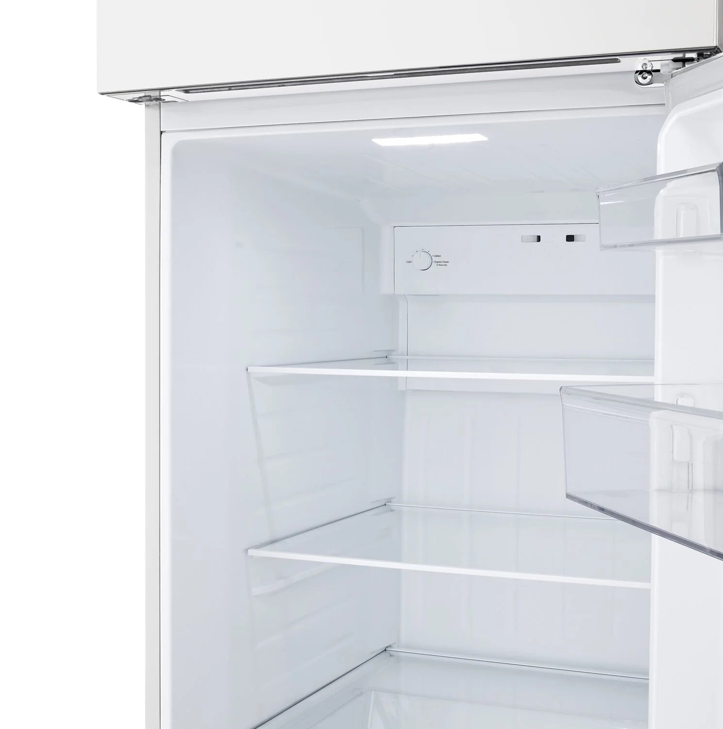 LG 18 cu. ft. Top Freezer Refrigerator Garage Ready White