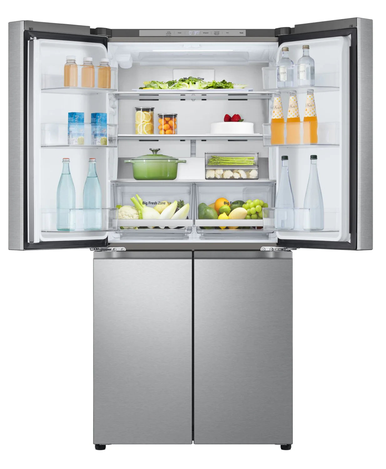 Réfrigérateur LG 19 pi³ 4 Portes 33" Prof. Comptoir Inox