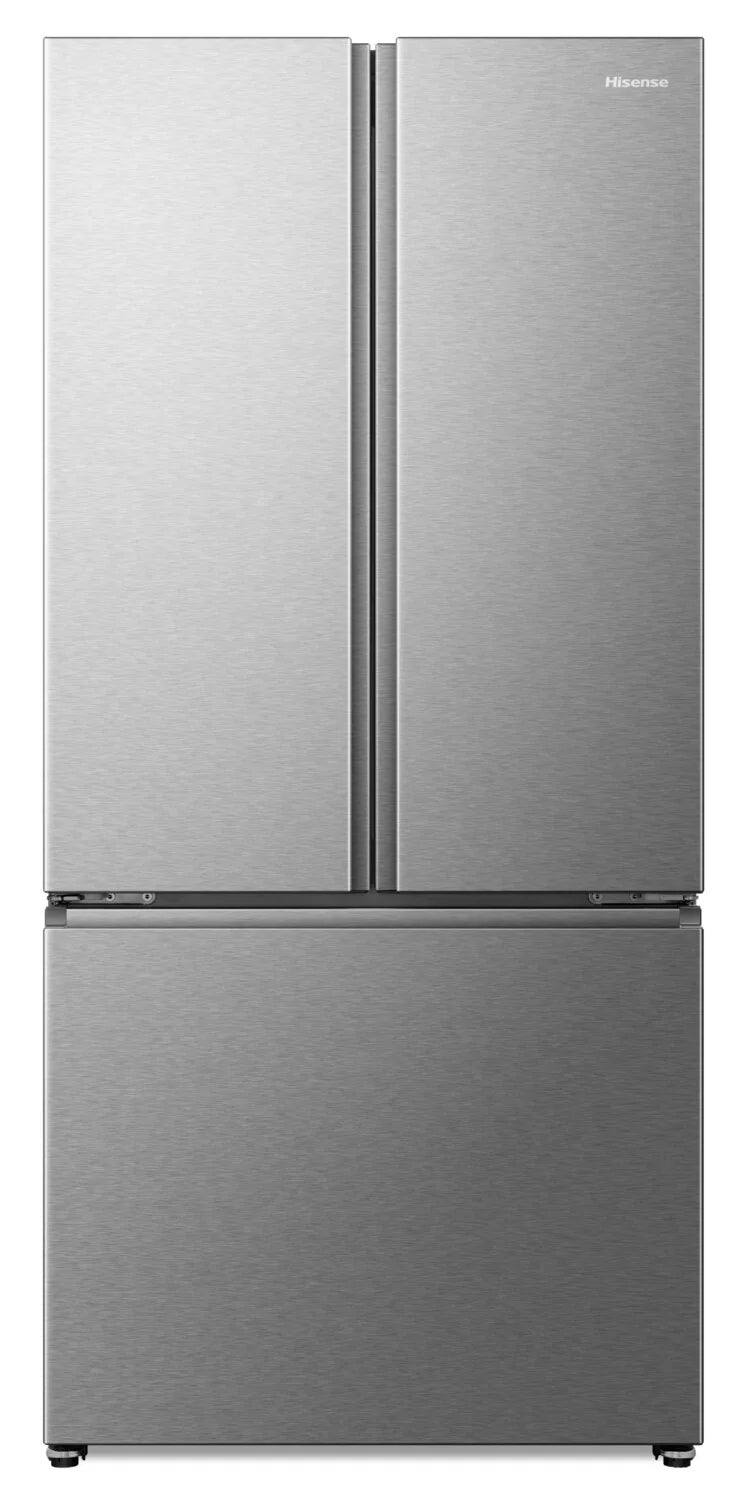 Réfrigérateur Hisense 31" 22,1 pi³ Portes Françaises Inox sans Traces RF22B3FSE