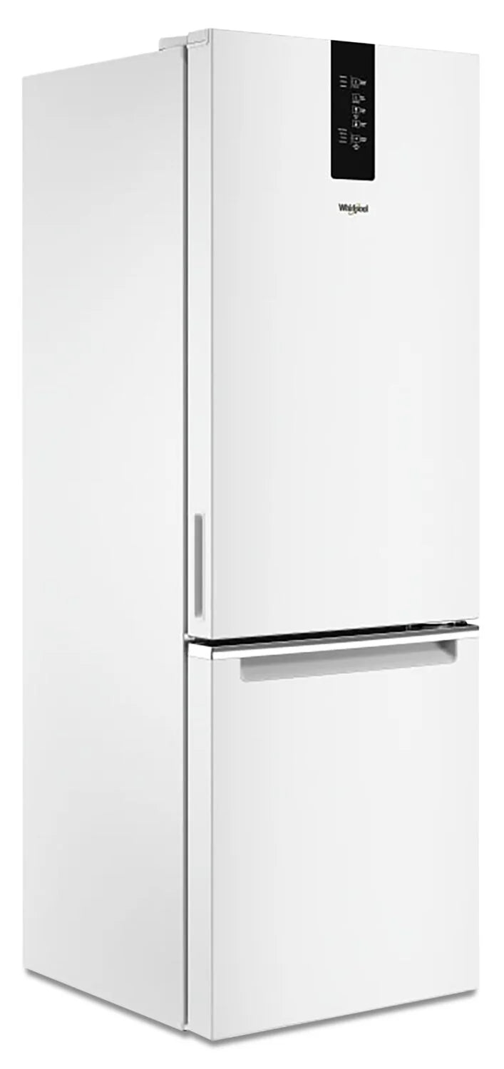 Réfrigérateur Whirlpool 13 pi³ Congélateur Bas 24" Blanc