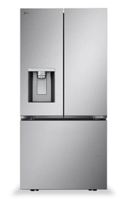 Réfrigérateur LG 20 pi³ 33" Portes Françaises Inox 70"