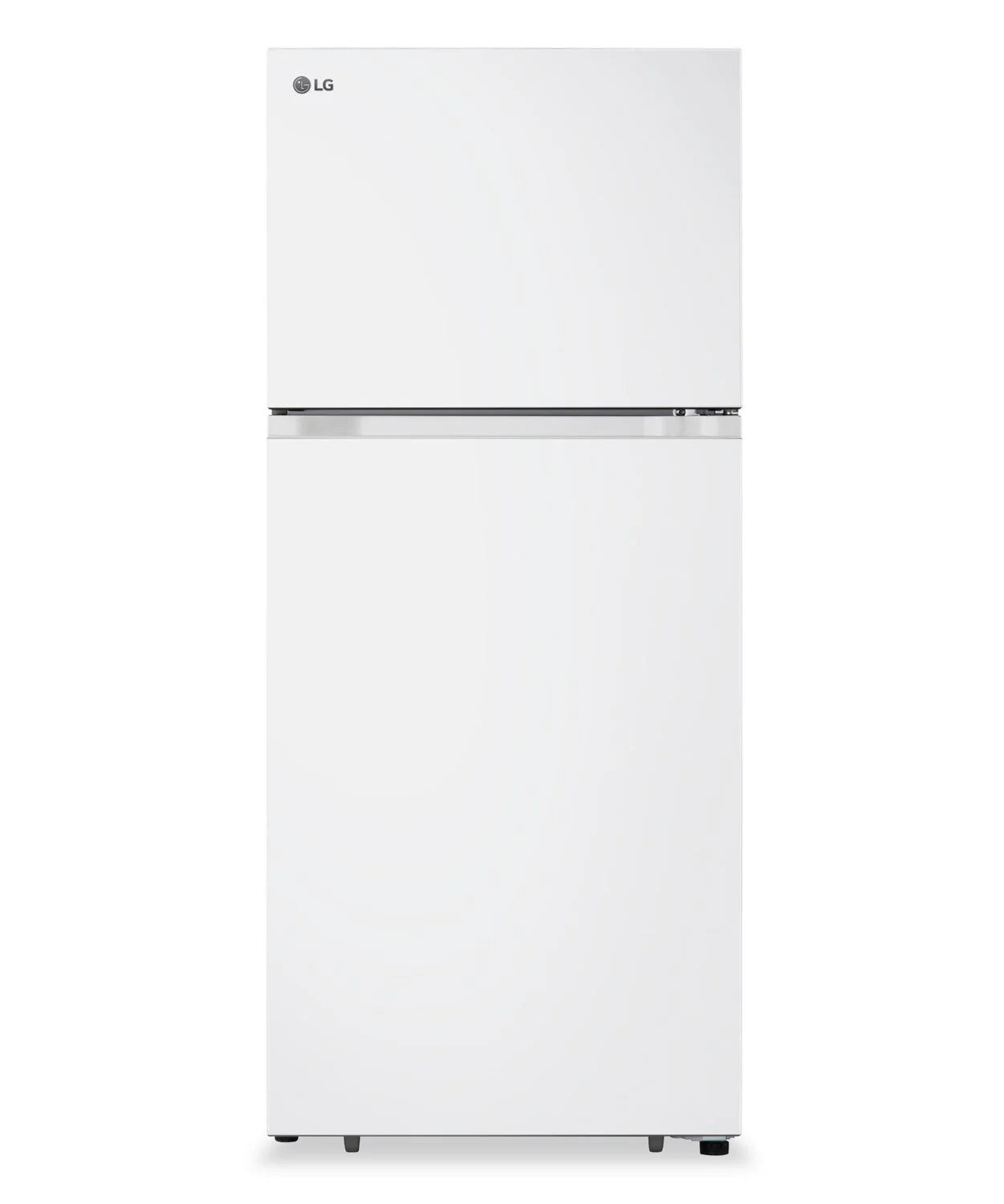 LG 18 cu. ft. Top Freezer Refrigerator Garage Ready White