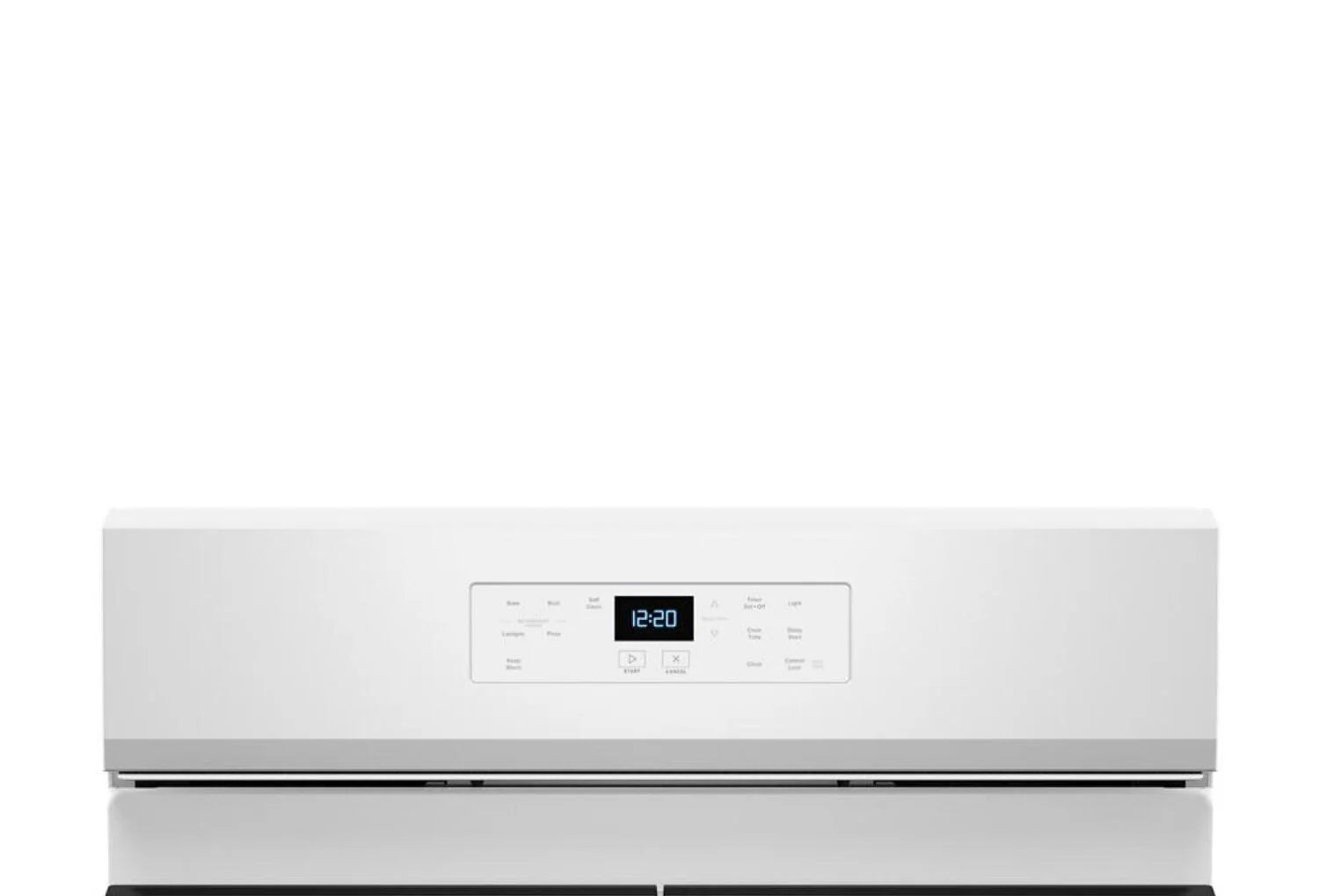 Cuisinière à gaz Whirlpool 30 po, 5,3 pi³, blanche, SpeedHeat