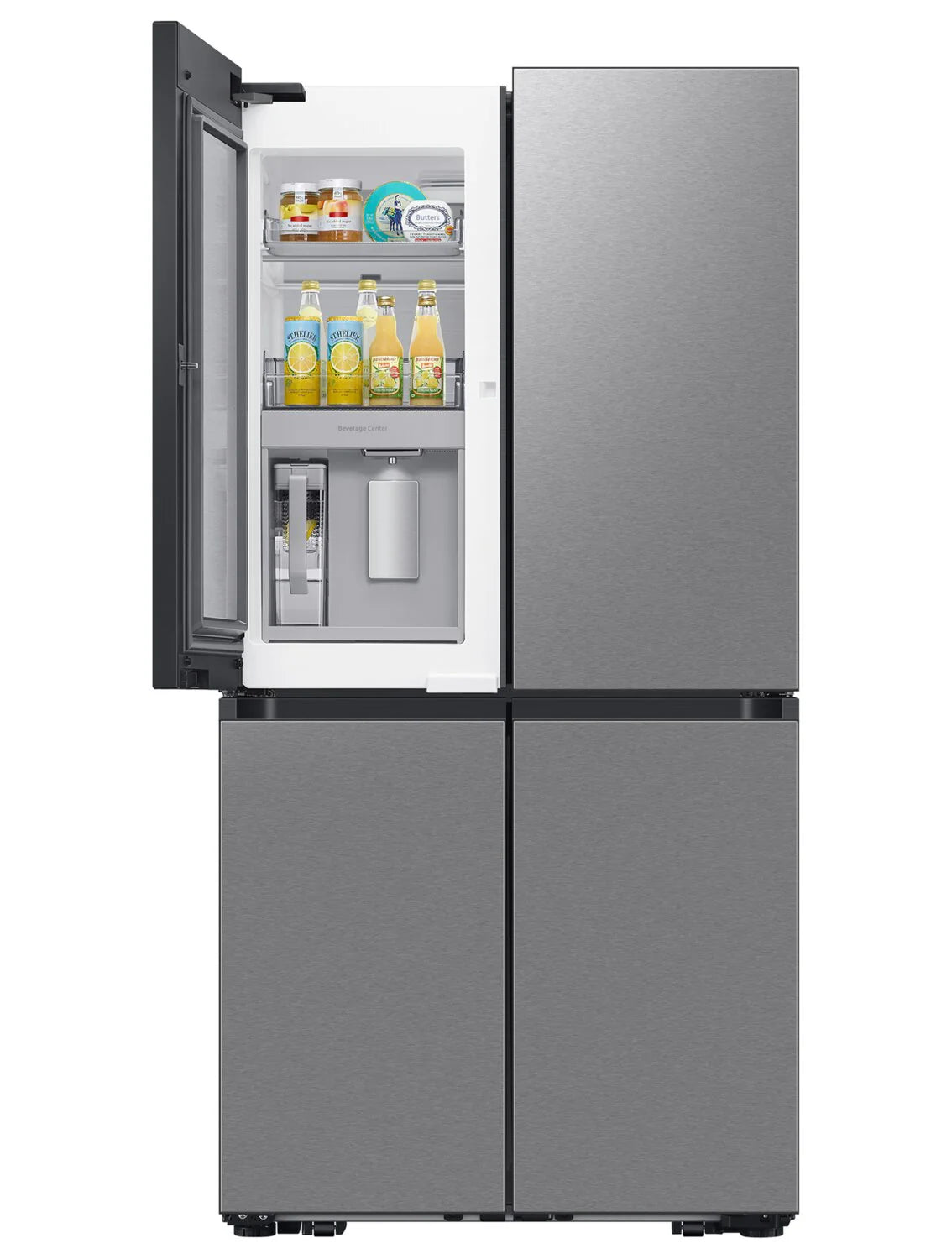 Réfrigérateur Samsung BESPOKE 29 pi³ 4 portes Flex 36 po acier inoxydable