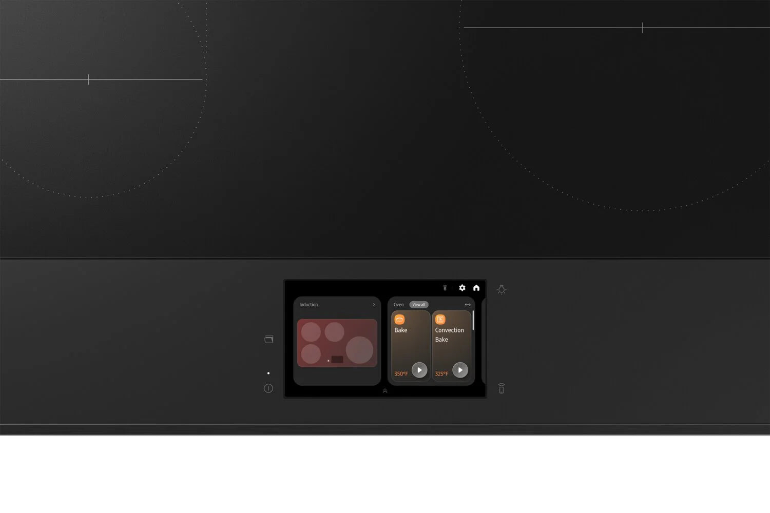 Cuisinière à induction Samsung Bespoke 30" avec caméra et IA, Inox