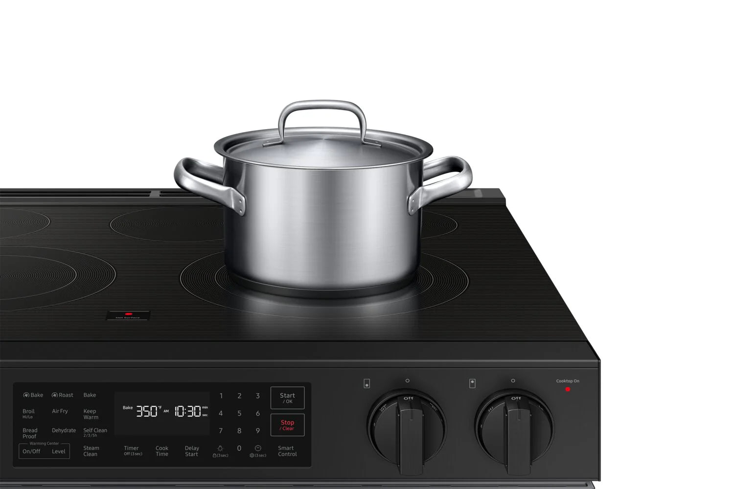 Cuisinière Samsung Bespoke 30" 6,3 pi³ Élec. Encastrée Air Fry Inox NSE6DG8300SRAC