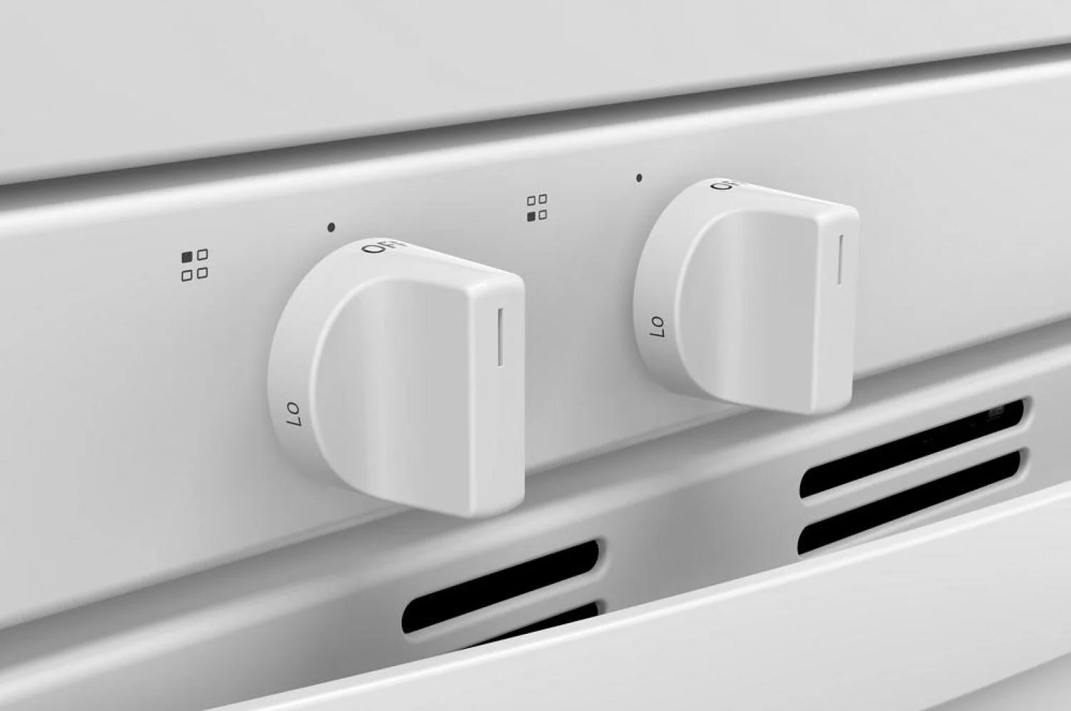 Cuisinière à gaz Whirlpool 30 po, 5,3 pi³, blanche, SpeedHeat