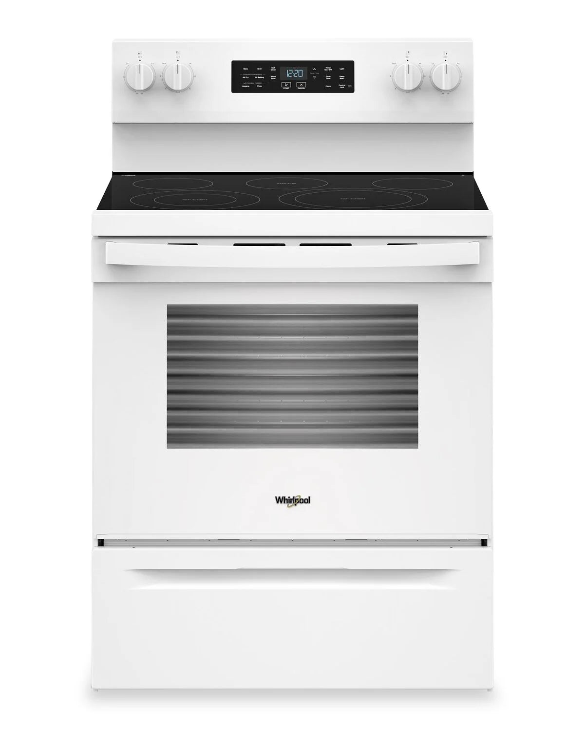 Cuisinière Whirlpool 5,3 pi³ Friteuse à air Blanc YWFES5730SW
