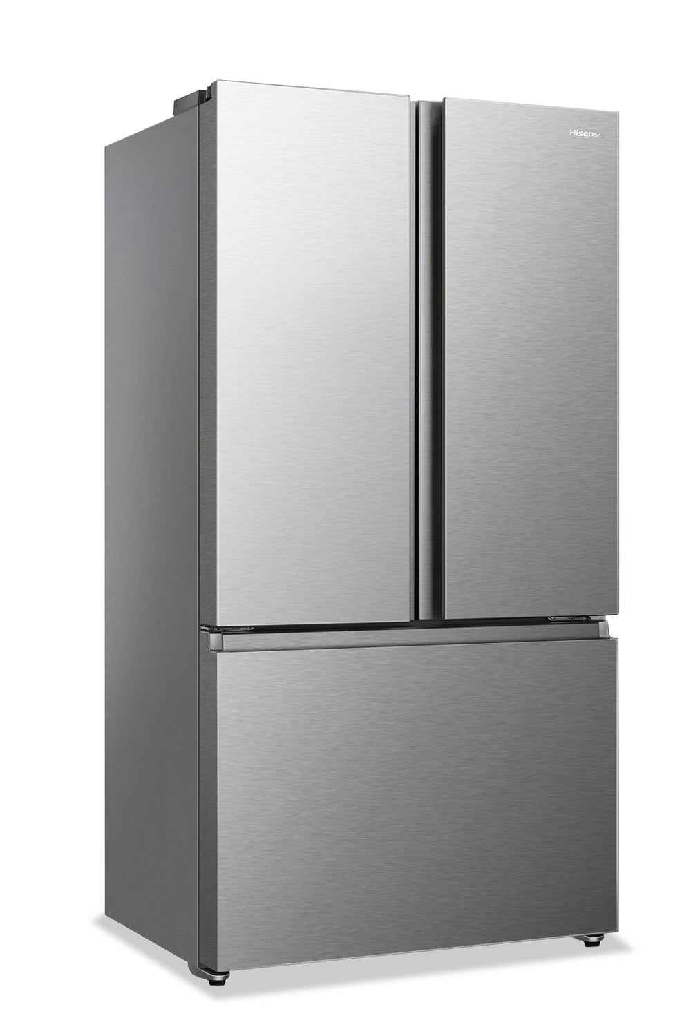 Réfrigérateur Hisense 22,5 pi³ Portes Françaises Inox 36"