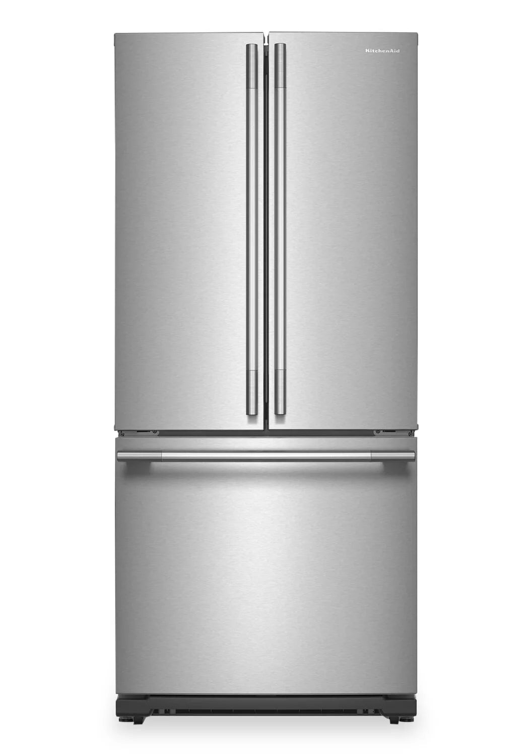 Réfrigérateur KitchenAid 30" 20 pi³ Portes Françaises Inox PrintShield™ KRFF330SPS