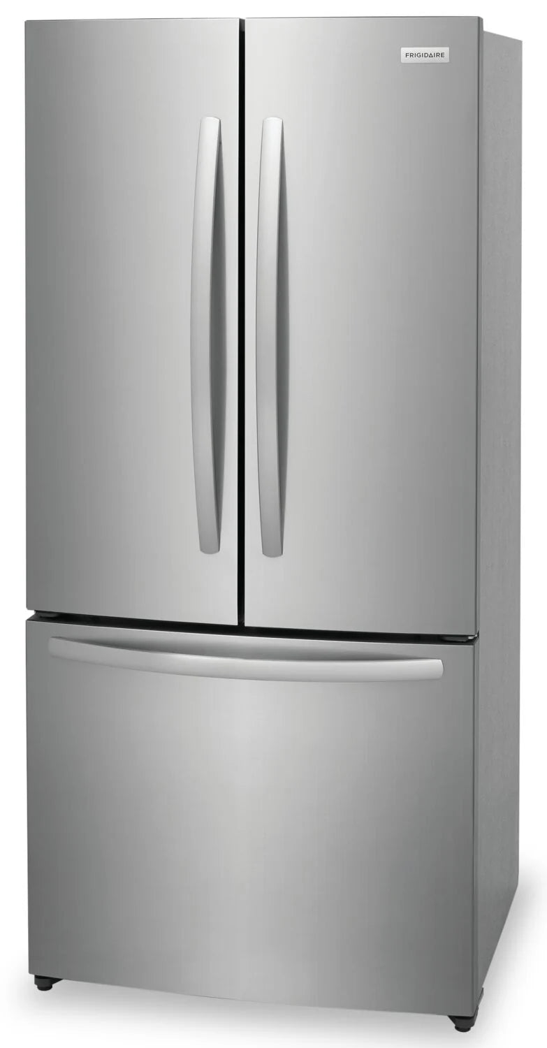 Réfrigérateur Frigidaire 31" 17,6 pi³ Portes Françaises Prof. Comptoir Acier Brossé FRFG1723AV
