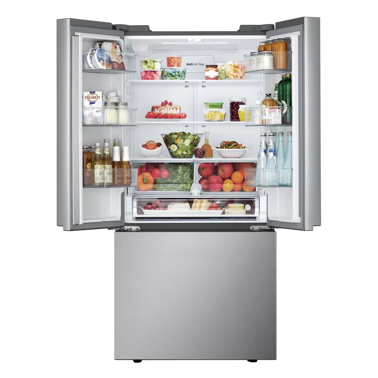 Réfrigérateur LG Smart 25 pi³ Portes Françaises 33" Inox