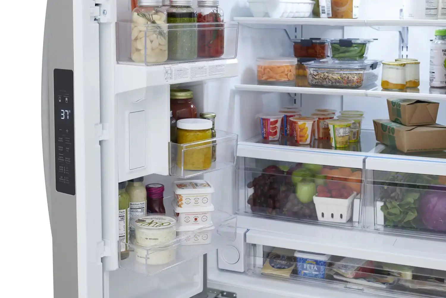 Réfrigérateur Frigidaire 29 pi³ Portes Françaises Inox