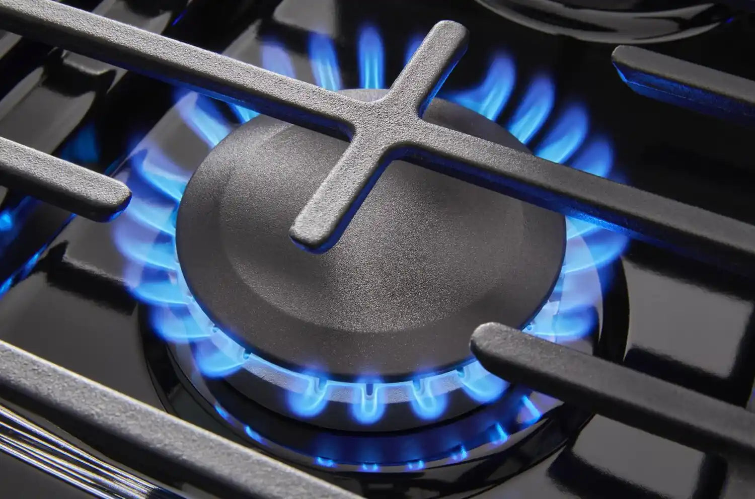 Cuisinière à gaz Whirlpool 5 pi³ Air Fry noire WFGS4530SB
