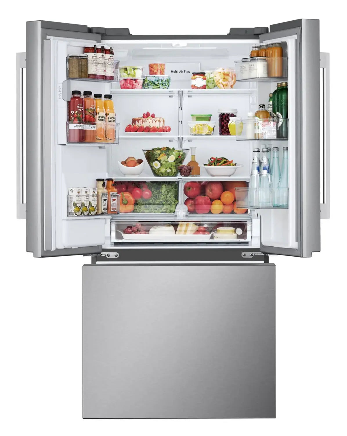 Réfrigérateur LG 25 pi³ Portes Françaises 33" Glace Double