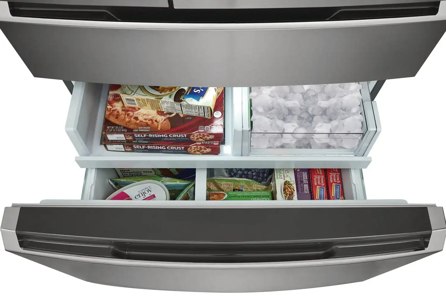 Réfrigérateur Frigidaire Gallery 36 po 22,1 pi³ à 4 portes de profondeur de comptoir GRMG2272CF