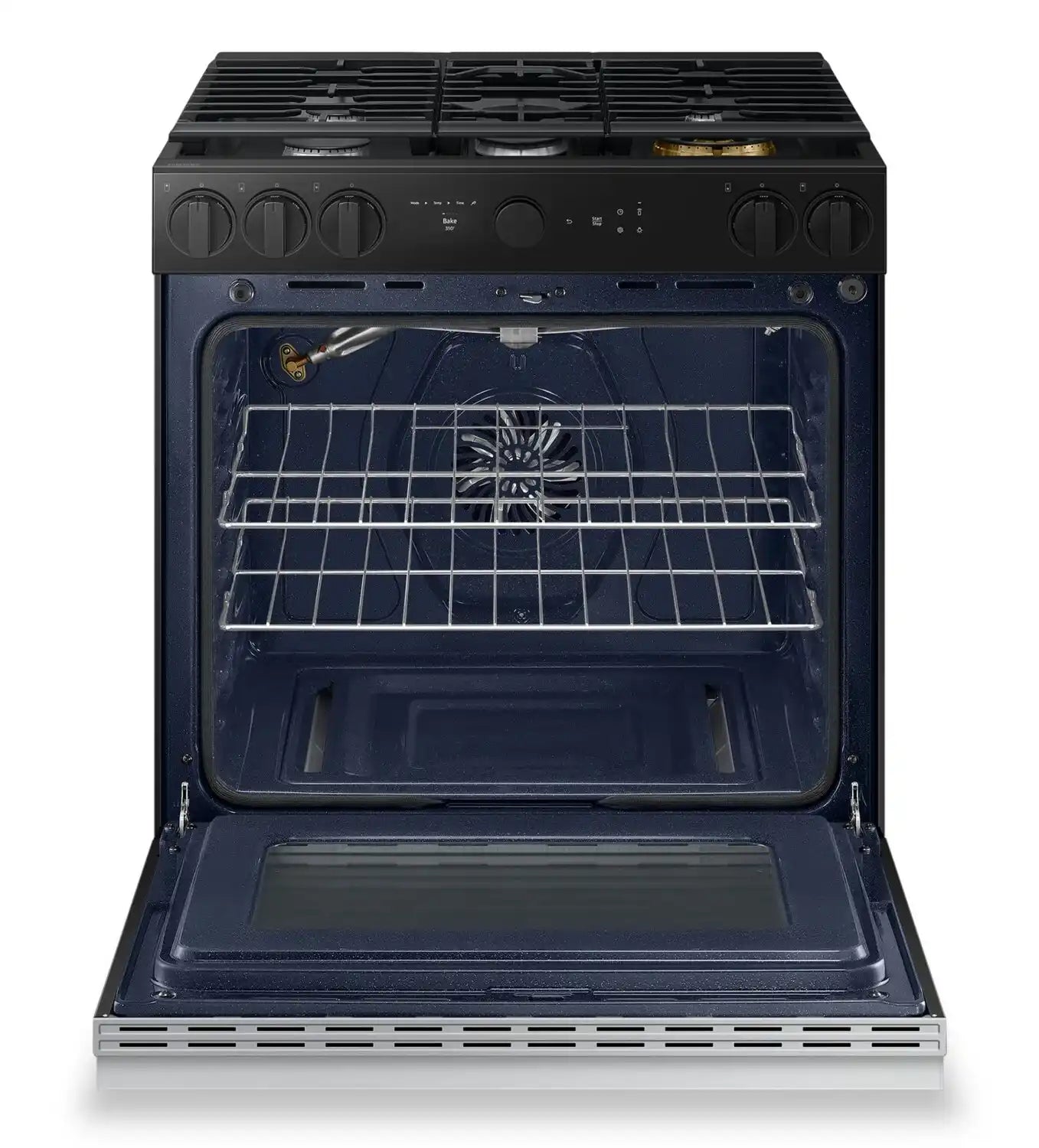 Cuisinière Samsung Bespoke Gaz 6 pi³ Air Sous Vide NSG6DG8500