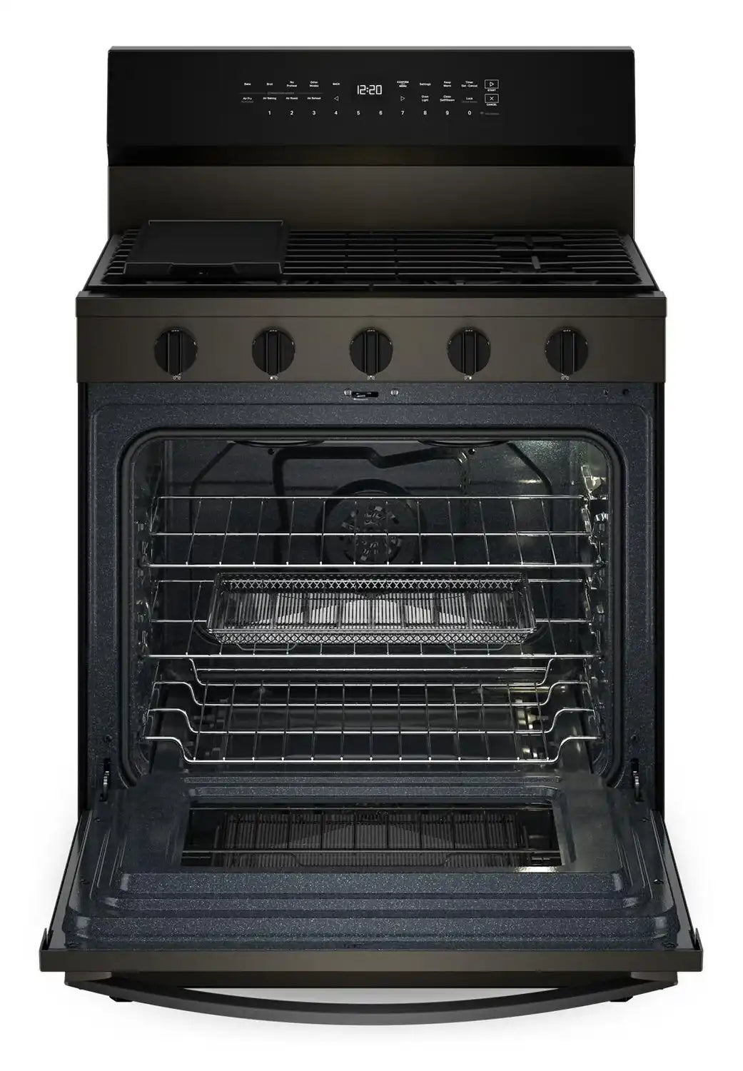 Cuisinière à gaz Whirlpool 5 pi³ Air Fry blanche WFGS7530RW