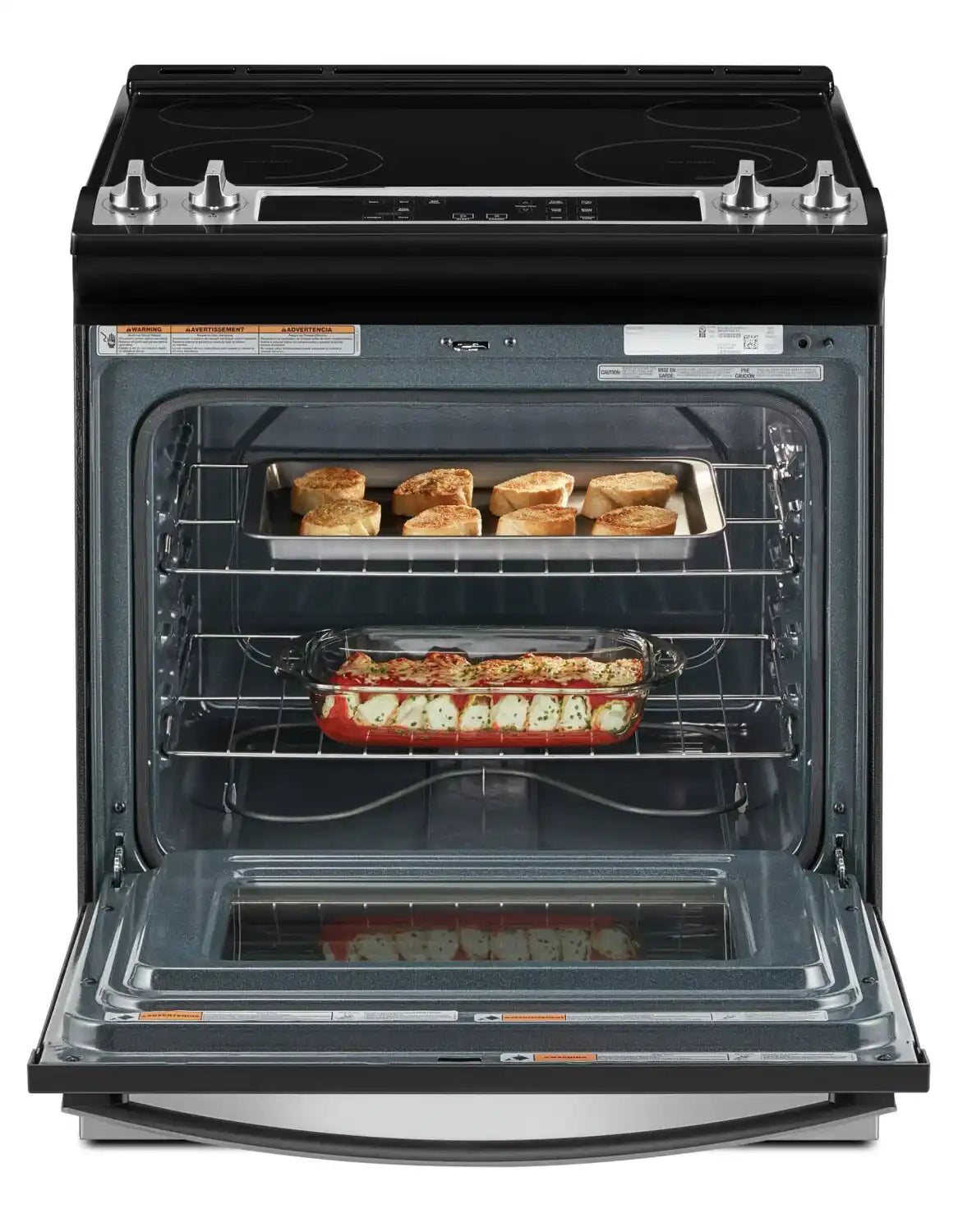 Cuisinière Whirlpool 4,8 pi³ Acier inoxydable 30 po YWEE515S0LS