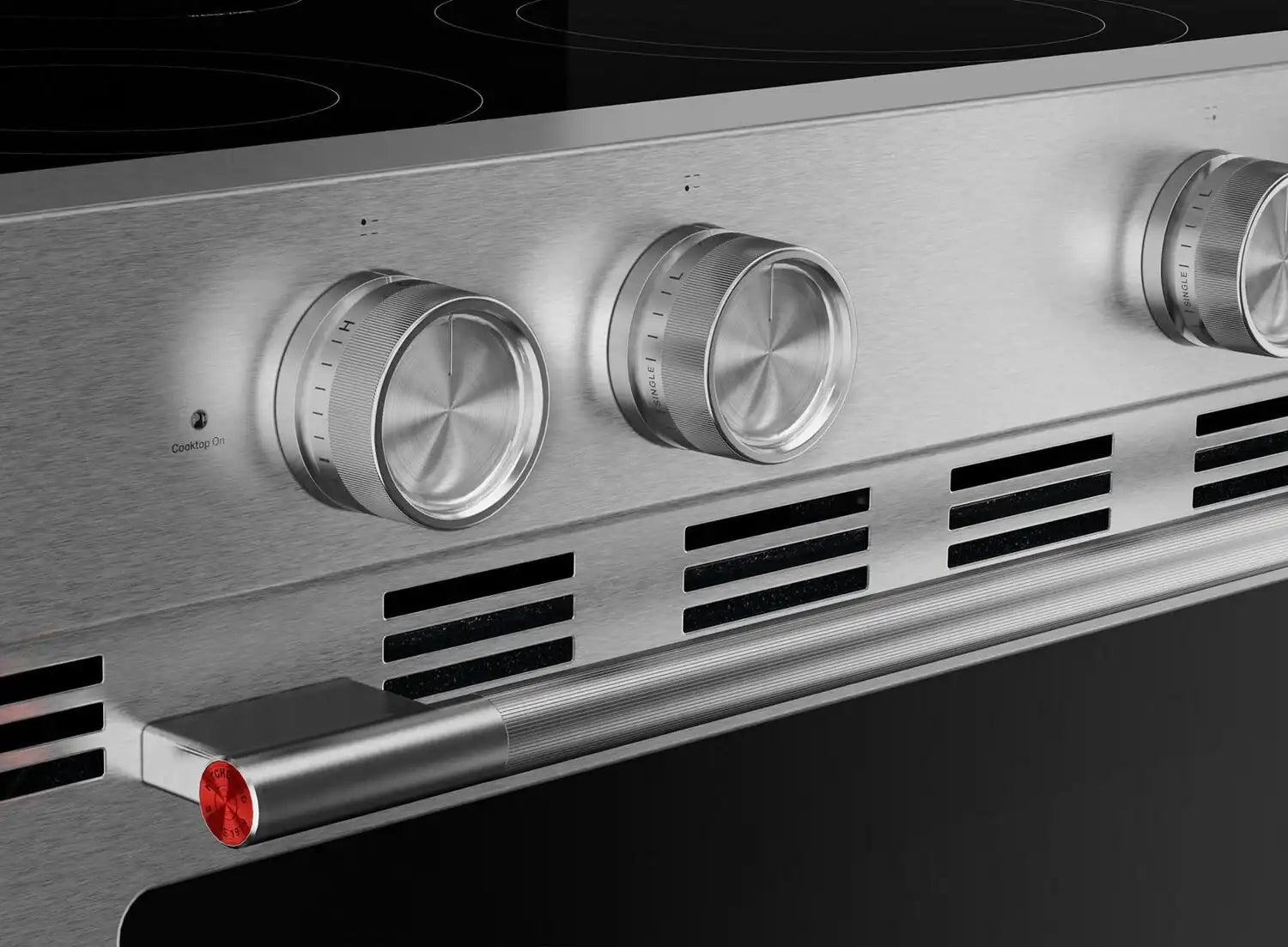 Cuisinière KitchenAid 5,3 pi³ Élec. Inox YKFES530SPS