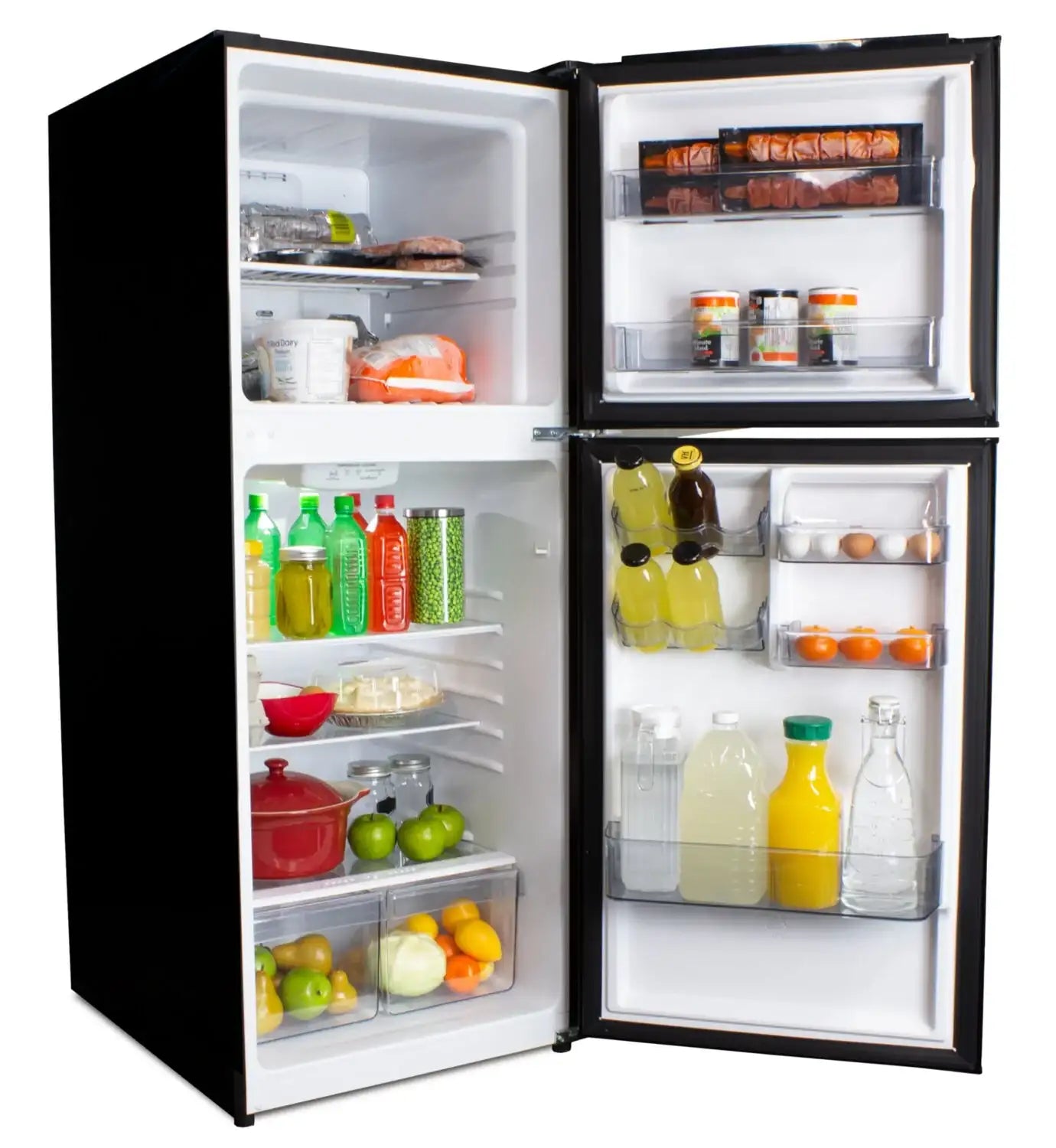 Danby 10.1 cu. ft. Top Mount Refrigerator Freezer 24" Black