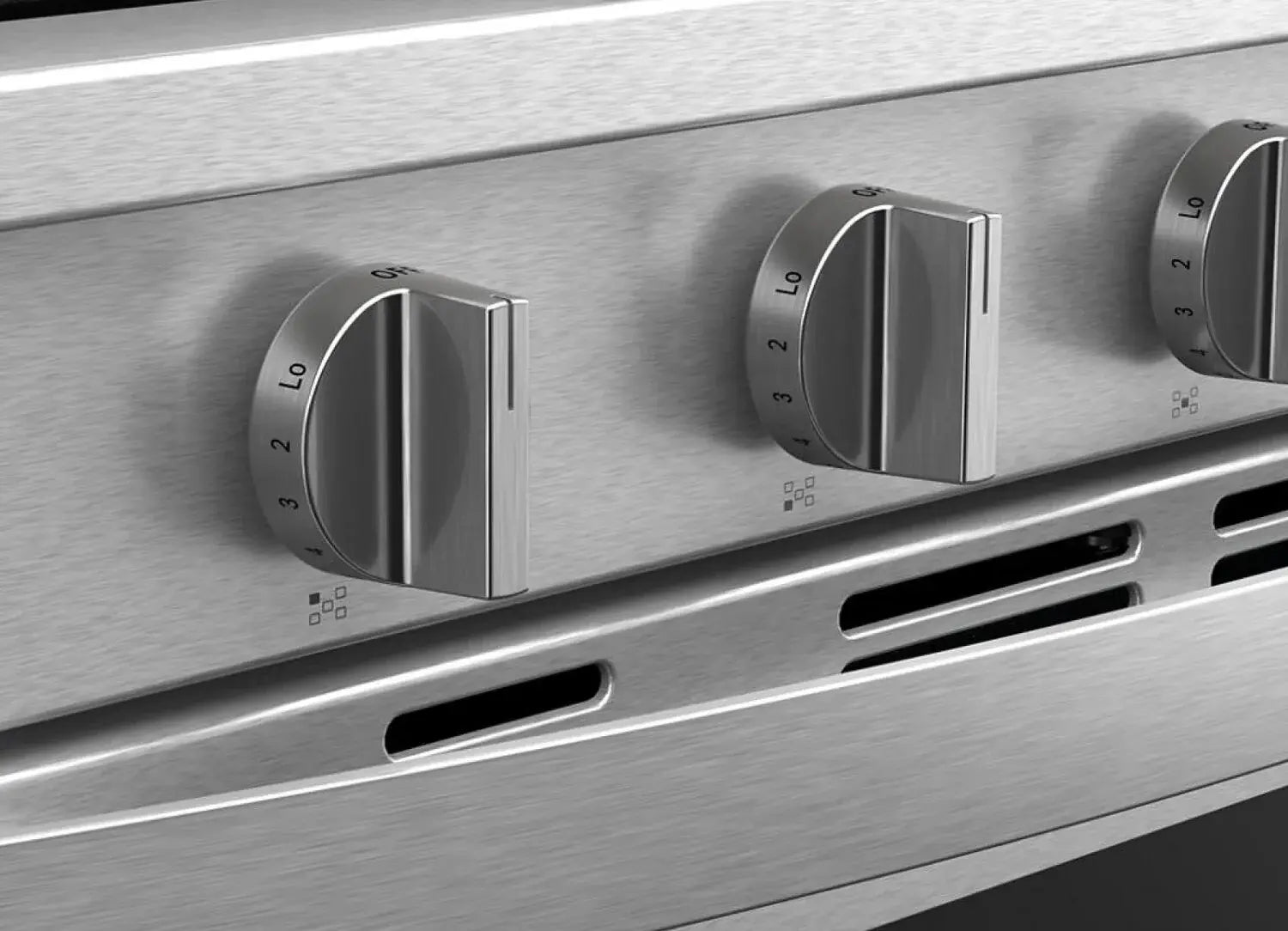 Cuisinière Whirlpool 30" 5 pi³ Gaz Air Fry Autonettoyante Inox Anti-traces WFGS5030RZ