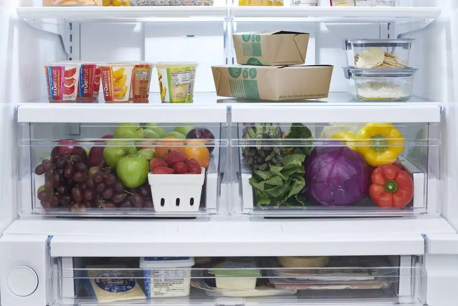 Réfrigérateur Frigidaire 29 pi³ Portes Françaises Inox