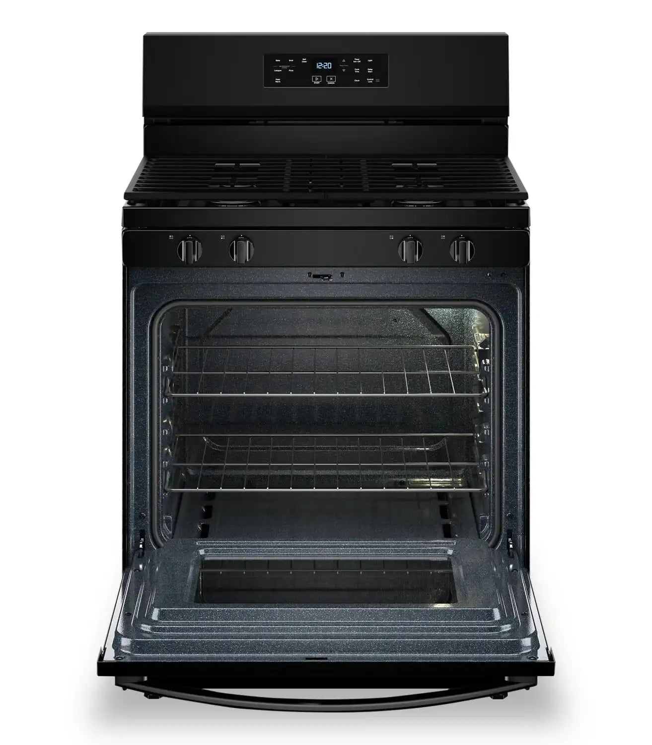 Cuisinière à gaz Whirlpool 30 po, 5,3 pi³, blanche, SpeedHeat