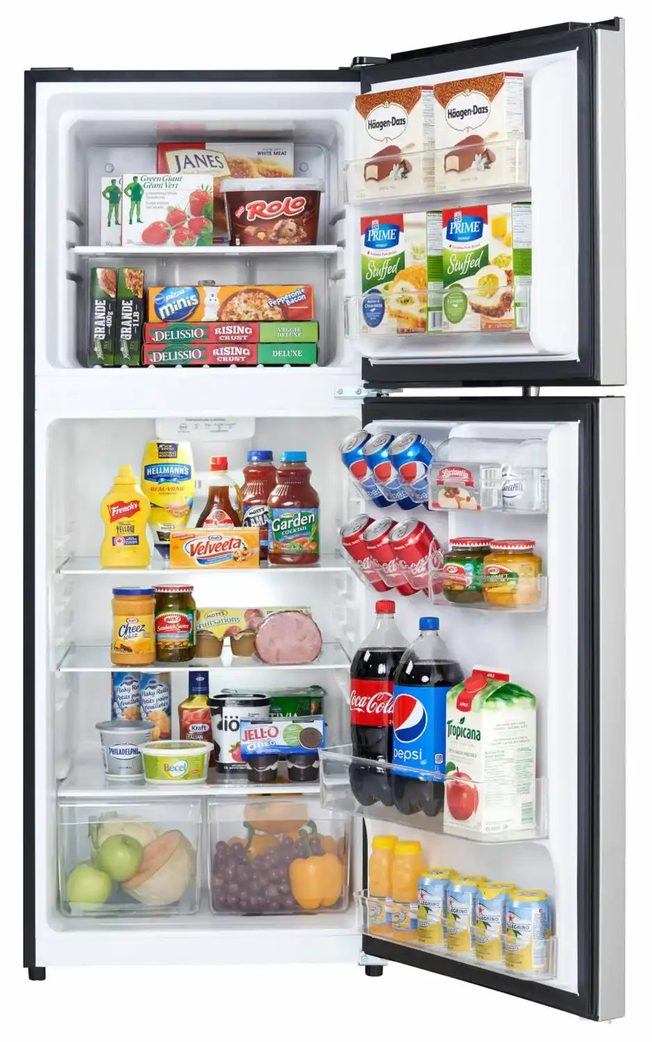 Réfrigérateur Danby 10,1 pi³ Congélateur Haut 24" sans Givre