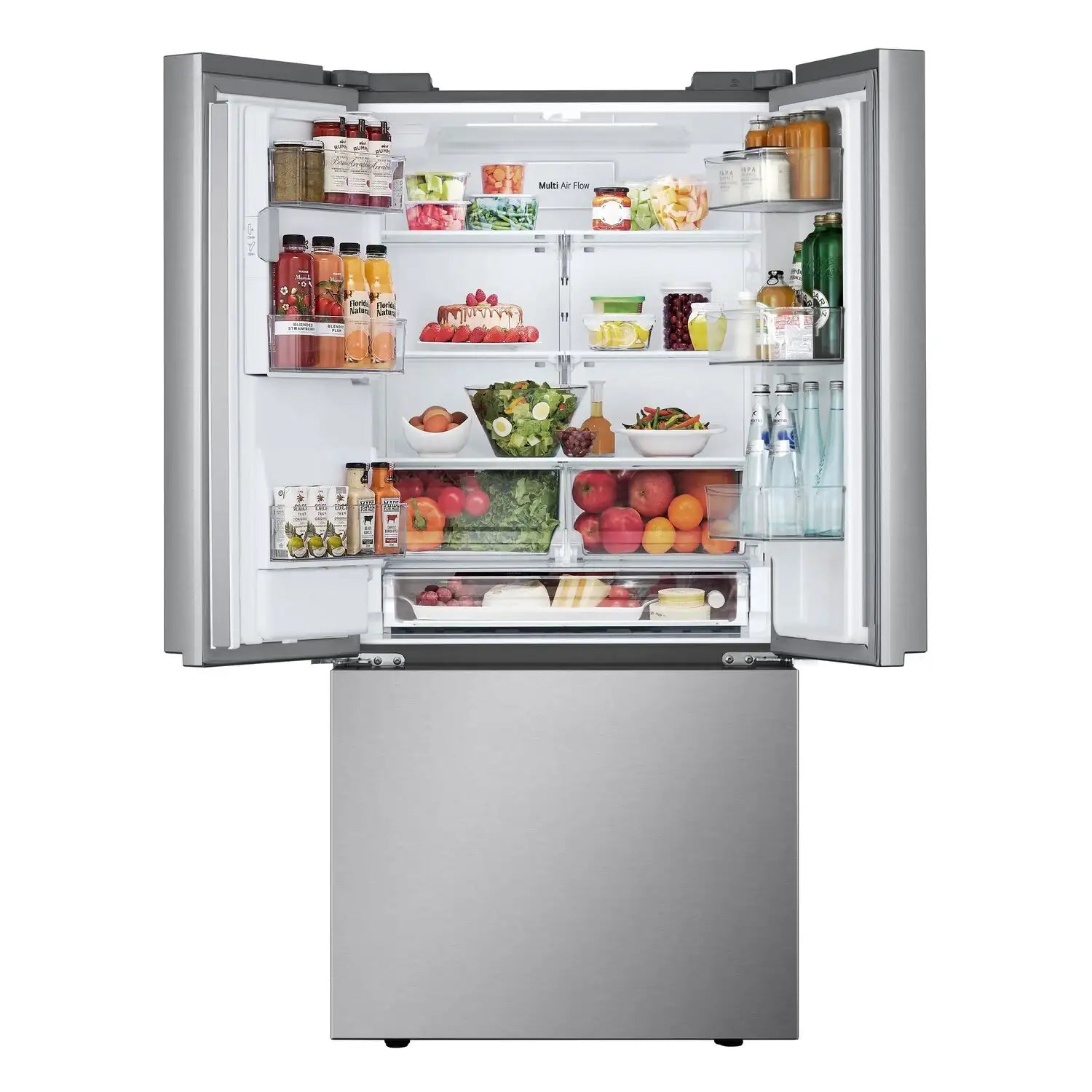 Réfrigérateur LG 33" 24,2 pi³ Portes Françaises avec Distributeur Eau/Glace Inox LF25S6330S