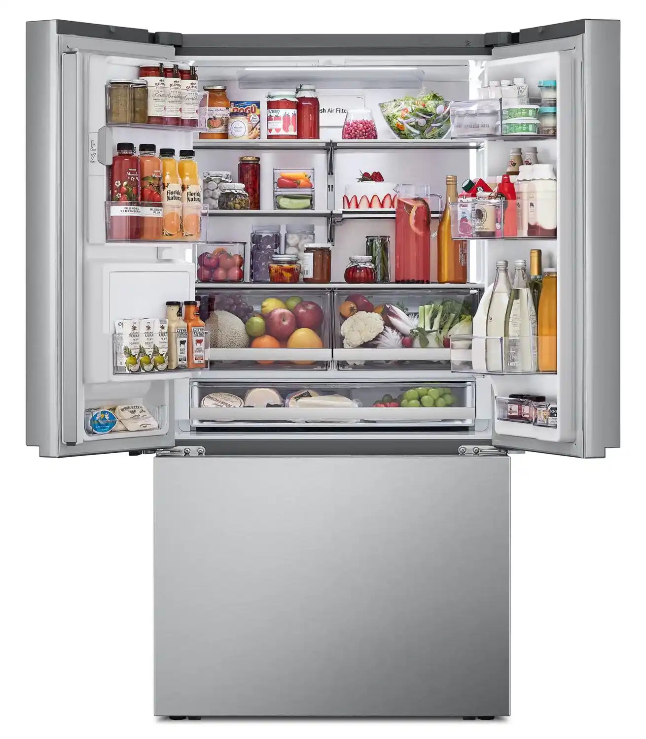 Réfrigérateur LG 31 pi³ Portes Françaises 36" 4 Types Glace