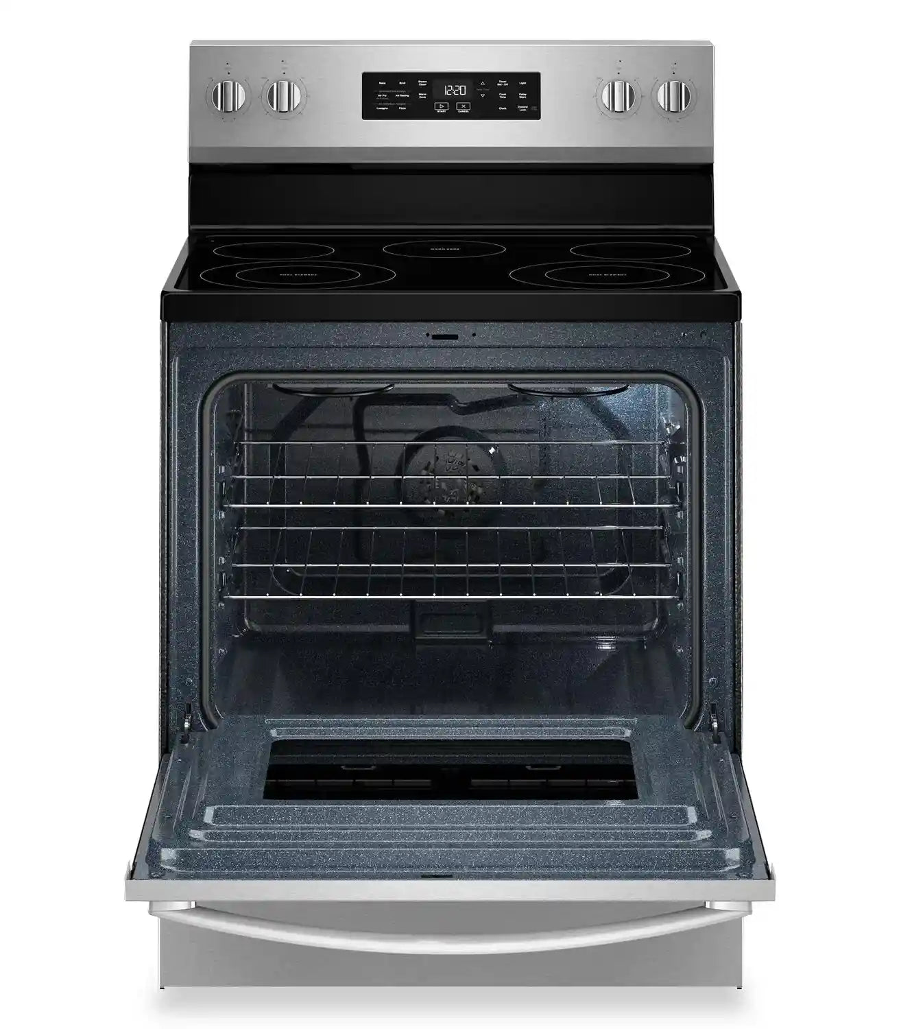 Cuisinière Whirlpool 5,3 pi³ Air Fry Inox YWFES4530SZ