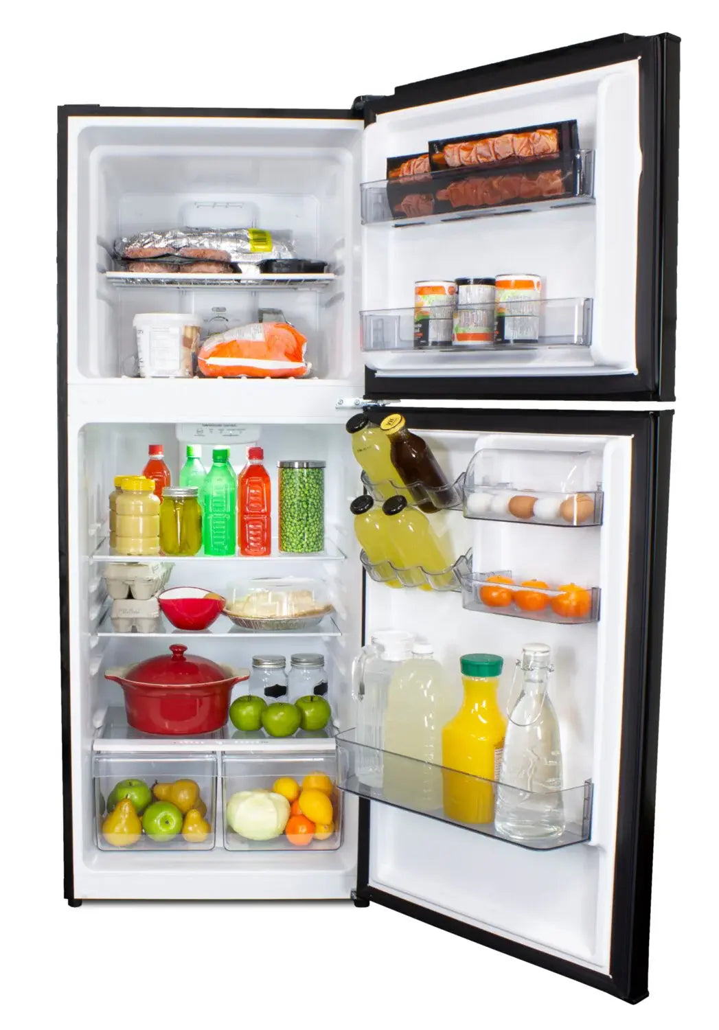 Danby 10.1 cu. ft. Top Mount Refrigerator Freezer 24" Black