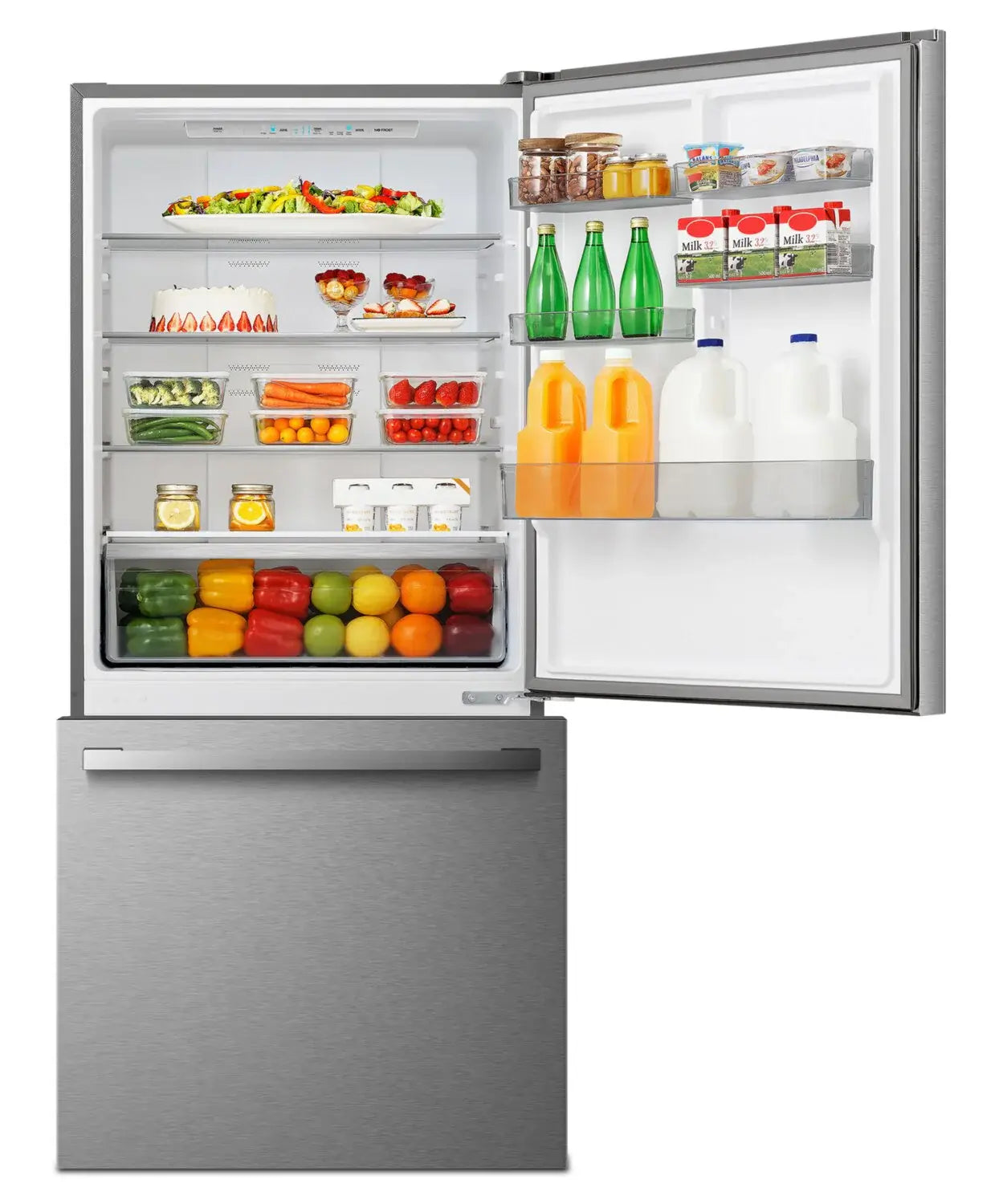 Réfrigérateur Hisense 17 pi³ Congélateur Bas Blanc 31"