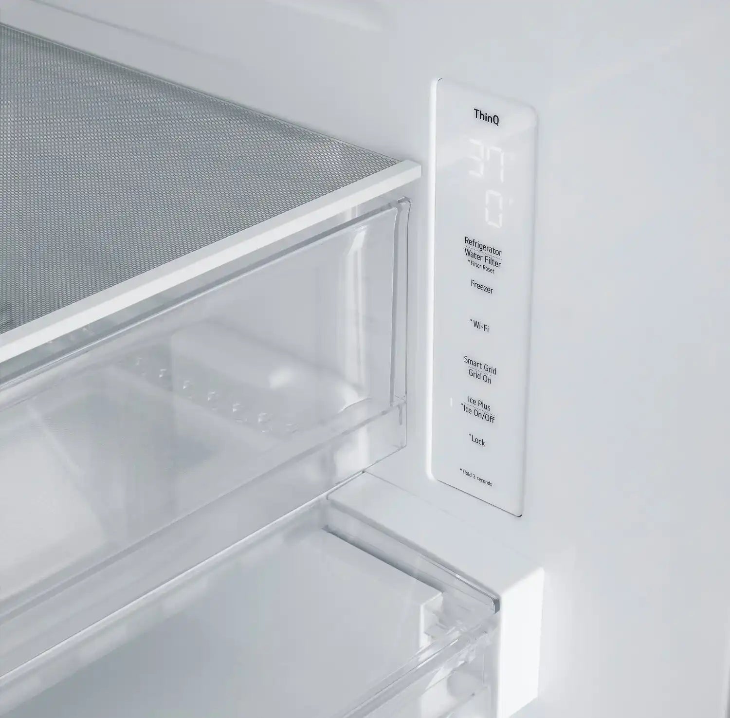 Réfrigérateur LG 20 pi³ 33" Portes Françaises Inox 70"