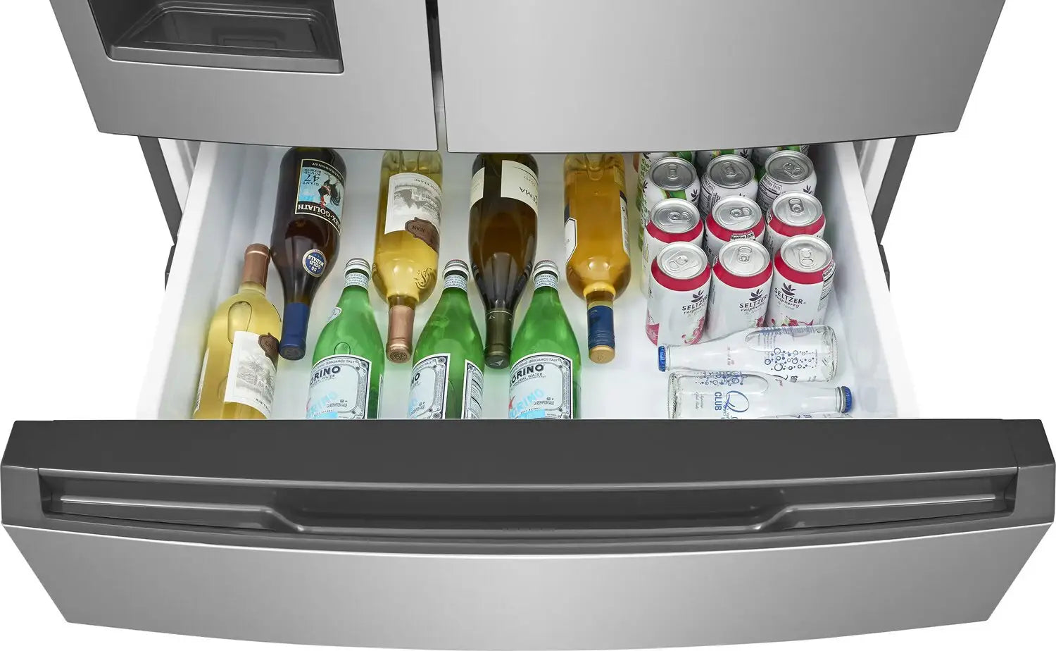 Réfrigérateur Frigidaire 36" 26,3 pi³ 4 Portes avec Tiroir Custom-Flex Inox FRMS2733AV
