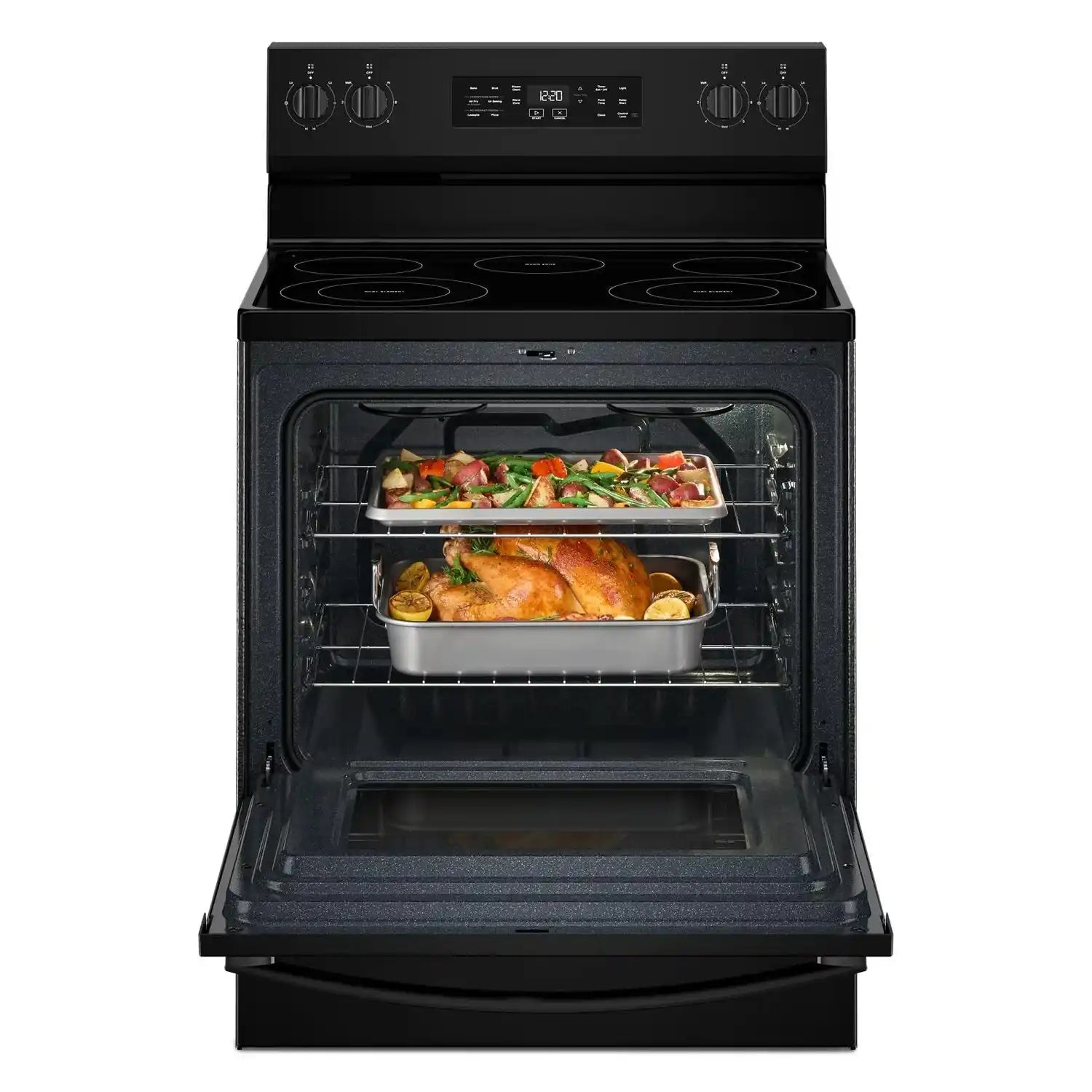 Cuisinière Whirlpool 5,3 pi³ Air Fry Inox YWFES4530SZ